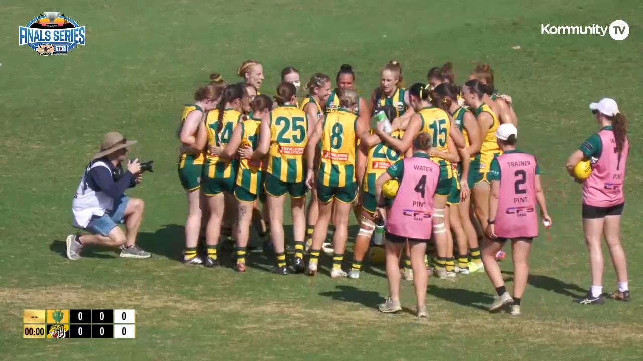 Replay: PINT v Nightcliff Tigers—2024-25 NTFL women's preliminary final