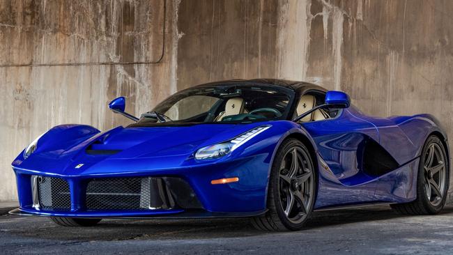 Got some spare cash? Sotheby’s is selling this Blu Elettrico 2014 LaFerrari.