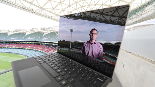 Adelaide Oval member of staff Matt Wissell (ICT Manager). Picture: Tait Schmaal