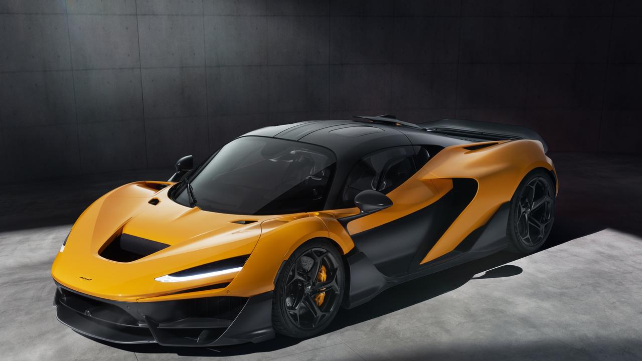 The new McLaren W1 road-legal supercar comes with a hefty price tag, starting at 2 million euros. Picture: McLaren Automotive