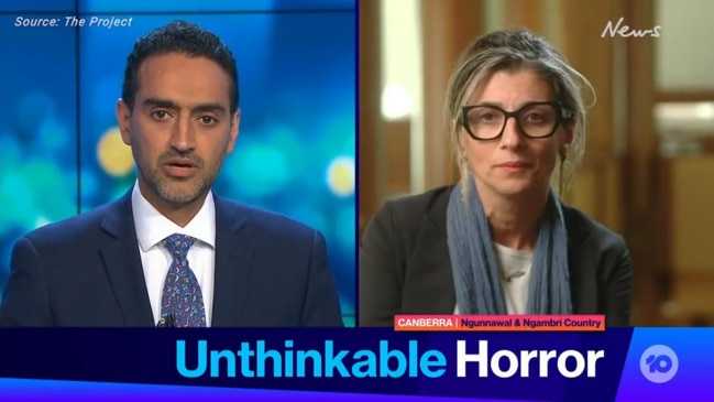 Waleed Aly questions UN expert on the Israel-Palestinian conflict (The Project)