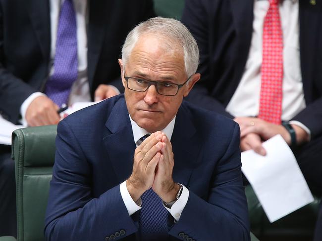 Malcolm Turnbull still holds all the power. Picture: Kym Smith