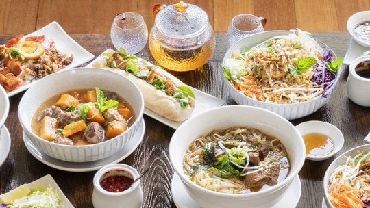 A selection of Ly Quan’s delicious, authentic Vietnamese dishes. Picture: Supplied