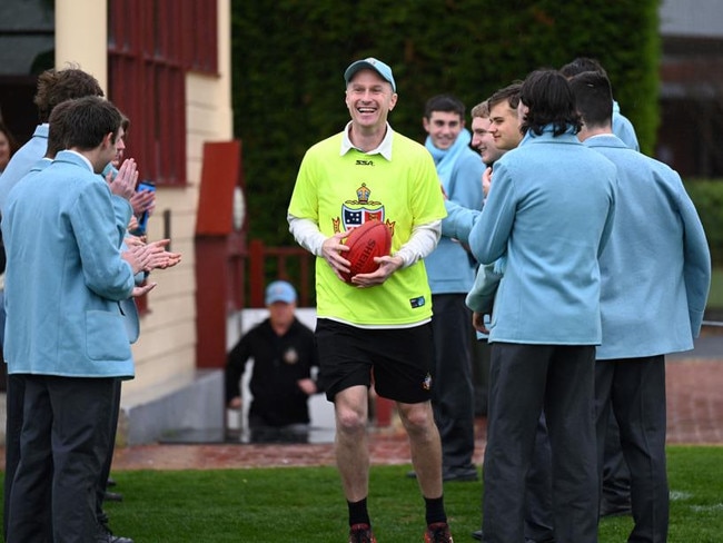 Troy Selwood was the school's head of football. Picture: Geelong Grammar