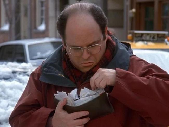 That one time when George Costanza remembered his wallet.