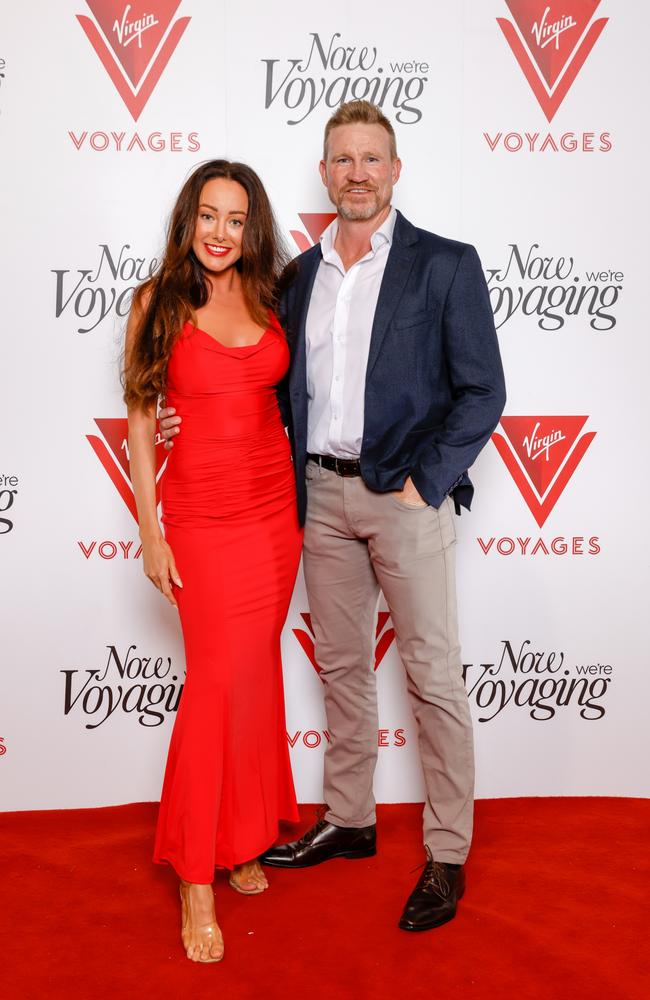 Brodie Ryan has gushed about her ‘hottie’ partner Nathan Buckley. Picture: Supplied