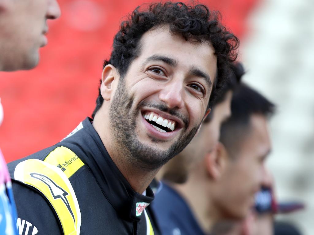 Surprise, Ricciardo’s driving for Renault.