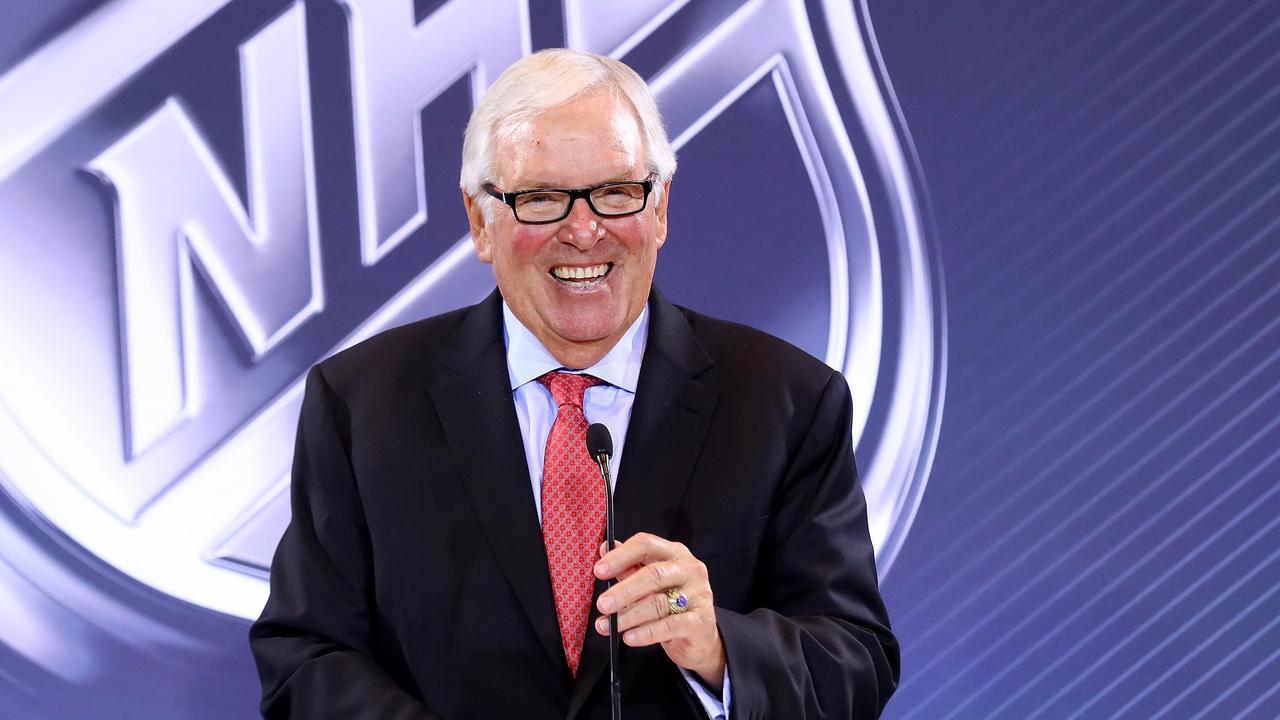 LAS VEGAS, NV – JUNE 22: New Las Vegas NHL franchise owner Bill Foley addresses the media during the Board Of Governors Press Conference prior to the 2016 NHL Awards at Encore Las Vegas on June 22, 2016 in Las Vegas, Nevada. The NHL's board of governors approved expanding to Las Vegas, making the franchise the 31st team in the league. The team will start play during the 2017-18 season and play at the newly built T-Mobile Arena. (Photo by Bruce Bennett/Getty Images)