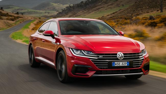 Volkswagen is chasing luxury buyers with its new Arteon. Pic: Supplied.