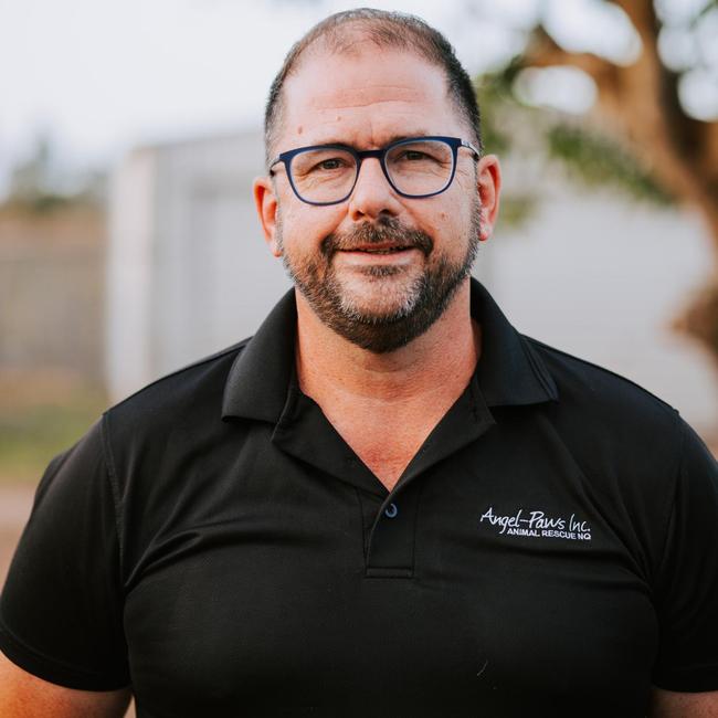 Angel Paws' North Queensland president Clayton Cook. Picture: Josephine Carter.