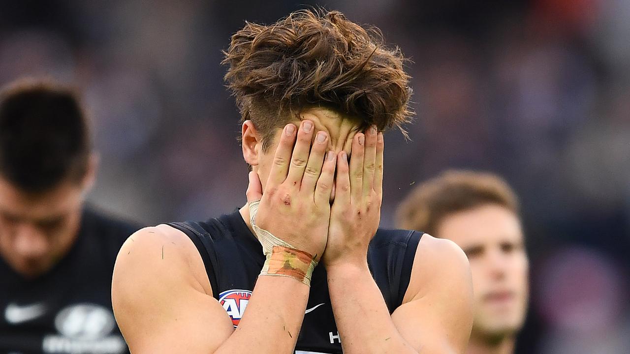 Liam Stocker’s Blues have been sent a ‘please explain’ by the AFL.