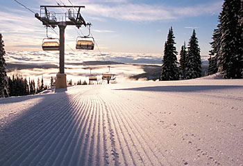 Sun Peaks ... an easy-to-navigate park bills itself as the 'best-weather' resort in the interior of British Columbia