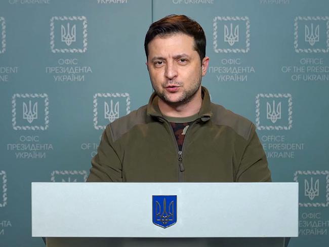 Ukrainian President Volodymyr Zelensky is pressing for EU membership. Picture: Ukraine Presidency/AFP