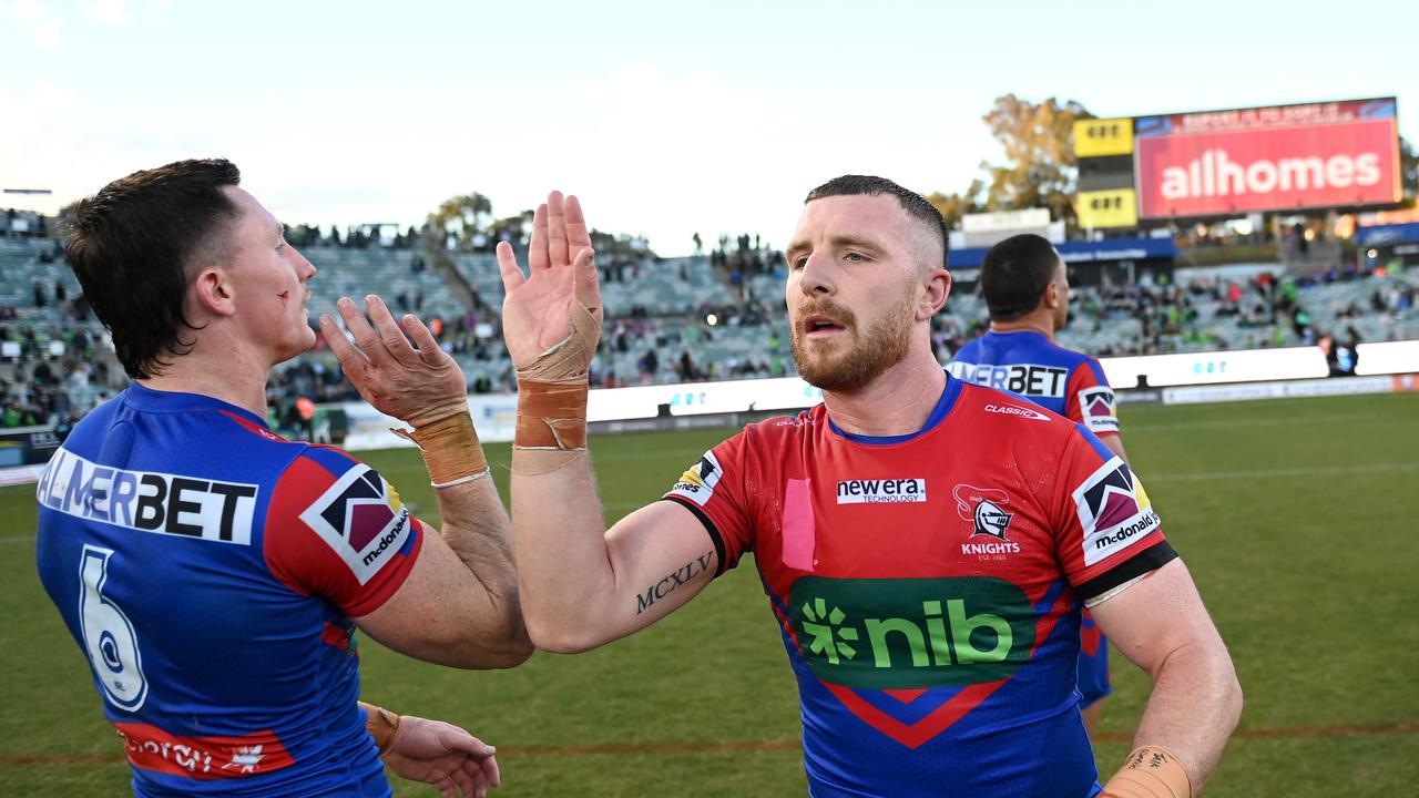 Tyson Gamble and Jackson Hastings punch above their weight for the Knights.