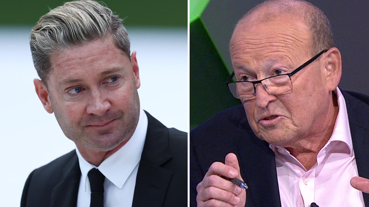 Michael Clarke and Phil 'Buzz' Rothfield