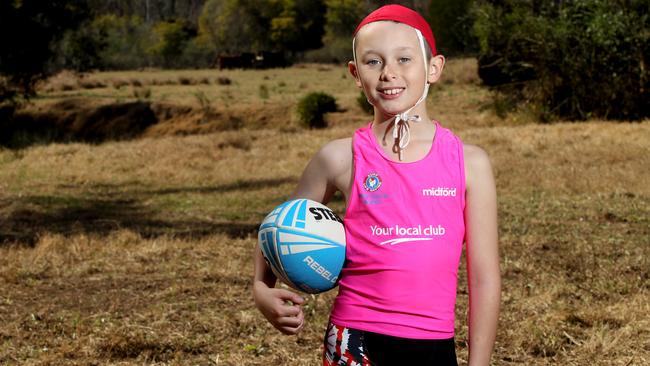 Kieren Morson is a champion across multiple sports, including swimming, surf lifesaving, little athletics and rugby league. Pictures: Annika Enderborg