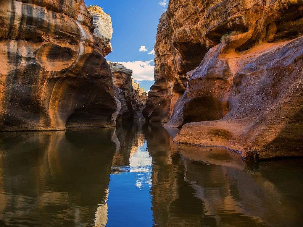 Cobbold Gorge is getting a glass-floored bridge. Picture: Drew Hopper