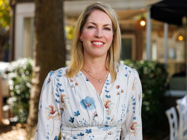 The Liberal candidate for Warringah, Jaimee Rogers (above) at the May 3 federal election did not make a dent on independent MP Zali Steggall’s hold on the seat. Picture: Justin Lloyd.