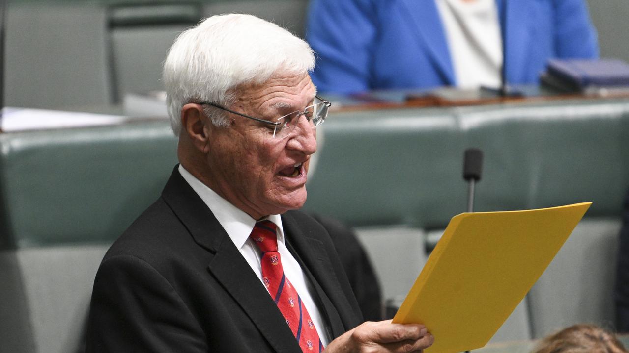 Bob Katter has called out supermarket pricing. Picture: NCA NewsWire / Martin Ollman