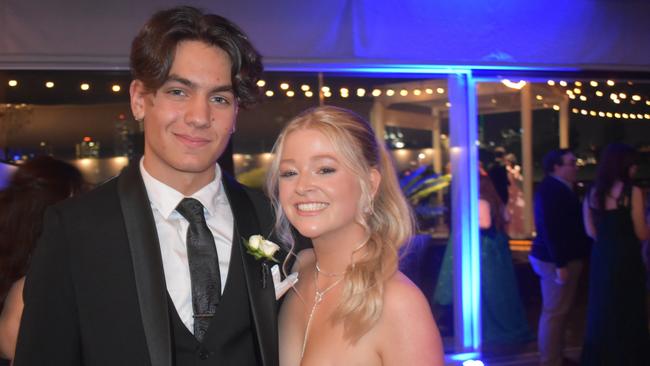 Rory Tolsher and Attila Bencsik at Queensland Academies Creative Industries formal.