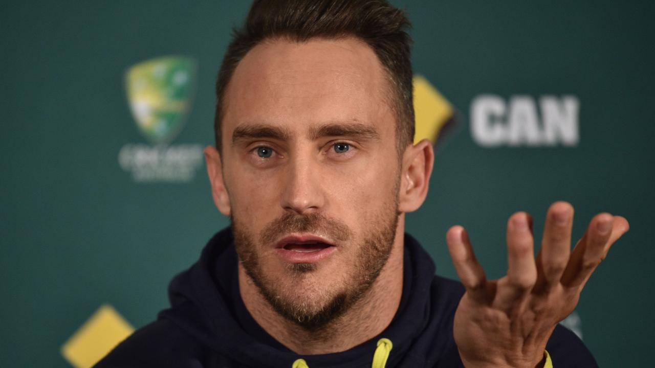 Faf du Plessis is expecting it to be “nice and hostile” in Australia.