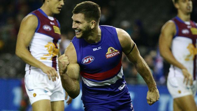 Koby Stevens will be traded to St Kilda. Picture: George Salpigtidis