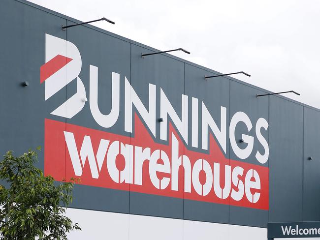 Bunnings Warehouse in Acacia Ridge, Brisbane 12th of January 2021.  This location was visited by the partner of the woman who had the UK variant of Covid-19.  (Image/Josh Woning)