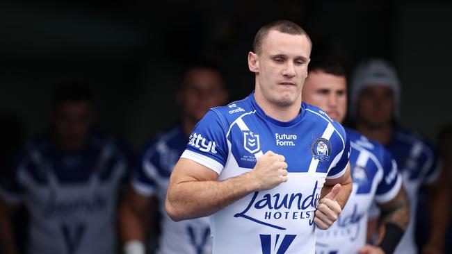 Connor Tracey (pictured) could find himself on the outer after the Dogs signed Lachlan Galvin (Photo by Jeremy Ng/Getty Images)