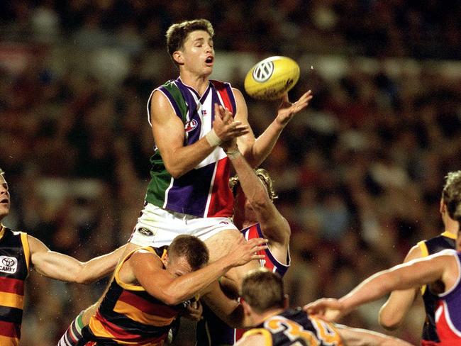 Justin Longmuir played 139 games for Fremantle. Picture: Supplied