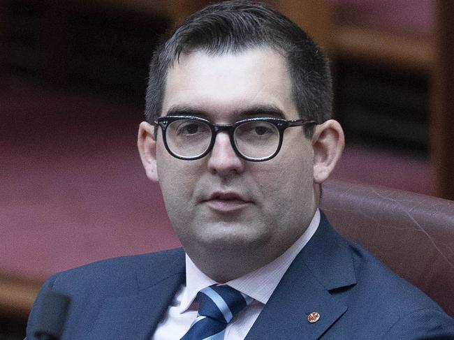 CANBERRA, AUSTRALIA-NCA NewsWire Photos DECEMBER 02 2020.WA Senator Ben Small during Senate business in the chamber in Parliament House Canberra. Picture: NCA NewsWire / Gary Ramage