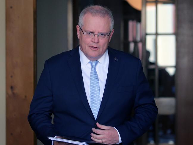 The changes were announced by Prime Minister Scott Morrison. Picture: Gary Ramage/NCA NewsWire