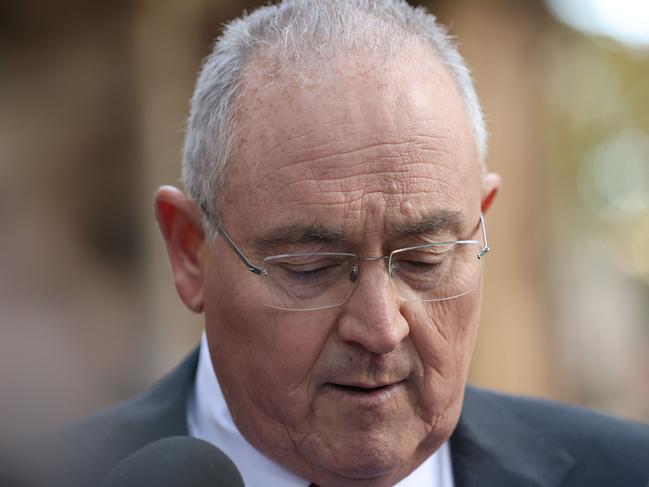 SYDNEY, AUSTRALIA - NewsWire Photos MAY 25, 2021: Pictured is former NSW Labor front bencher Walt Secord outside Parliament House in Sydney. Picture: NCA NewsWire / Dylan Coker