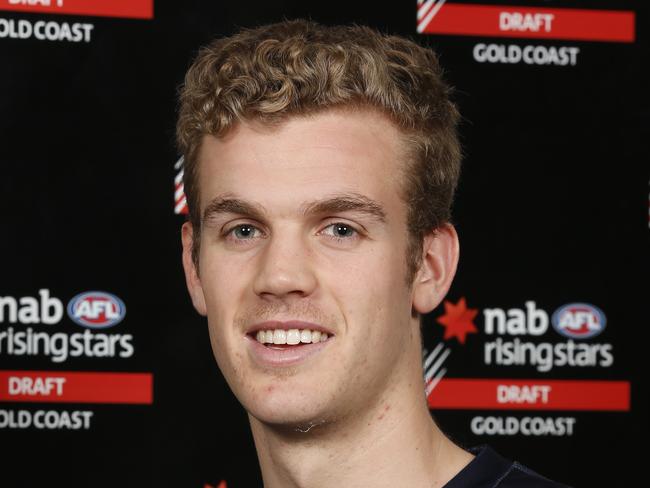 Edward Vickers-Willis of Vic Metro poses for a photograph during the NAB AFL Under-18 Championships headshot session at Etihad Stadium, Melbourne on July 1 2014. (Photo: Michael Willson/AFL Media)