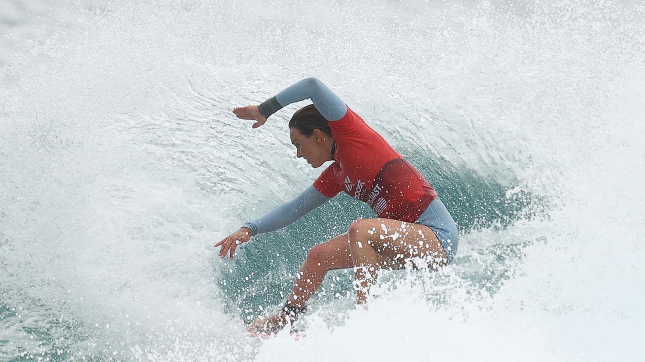 Fitzgibbons in action on Sunday. Picture: NCA NewsWire / Dylan Coker
