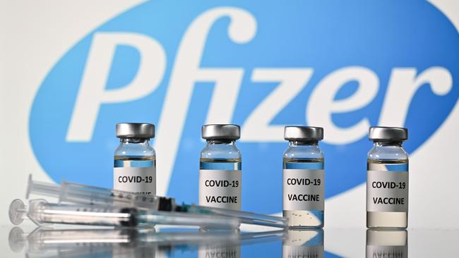 Australian health officials have endorsed Pfizer as the preferred vaccine for pregnant women. Picture: Justin Tallis/AFP