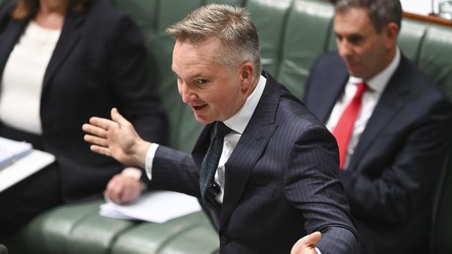 Climate Change and Energy Minister Chris Bowen announced new deals with gas producers on Monday in a bid to shore up supply. Picture: NCA NewsWire / Martin Ollman