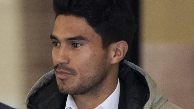SYDNEY, AUSTRALIA - NewsWirePhotos -Monday, 24 June 2024:Ulises Davila pictured leaving Downing Court. Three A-League players have been charged following an investigation by the Organised Crime Squad into alleged betting corruption under Strike Force Beaconview.Picture:NewsWire/ Monique Harmer