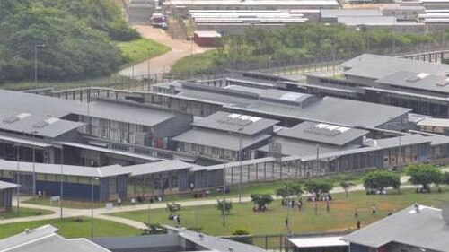 The Christmas Island detention centre.