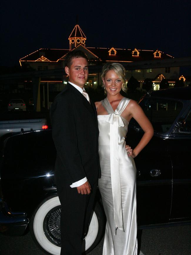 Hillcrest Christian College Formal at SeaWorld (L-R) Jake Roberton, Loren Conlon