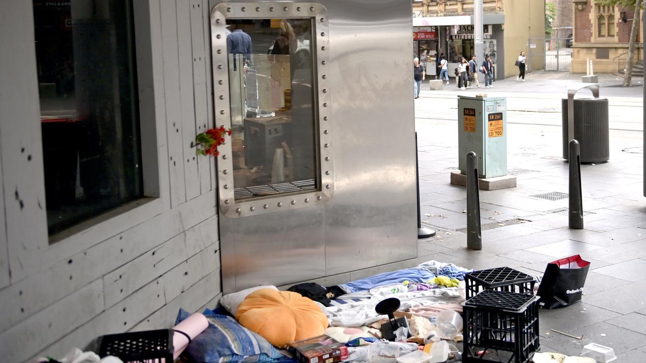 Homelessness has been a growing concern in Sydney. Picture: NCA NewsWire / Jeremy Piper