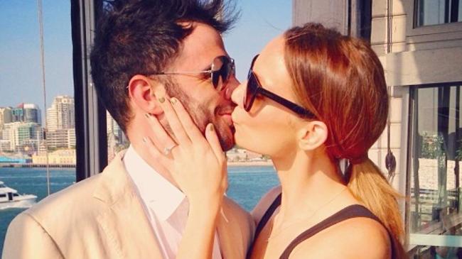 VALENTINE'S DAY SPECIAL: Singer Ricki Lee Coulter and fiance, personal trainer Rich Harrison. Picture: Instagram