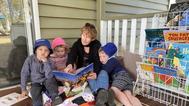 Reading time with C&amp;K Gayndah Director Suzie McGregor