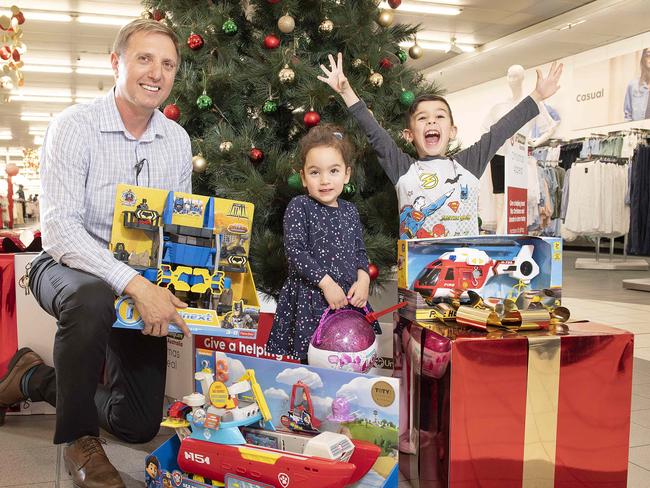  Keep an eye out for giving trees, where you can donate gifts to children who miss out on presents during the Christmas season. Picture: Ellen Smith