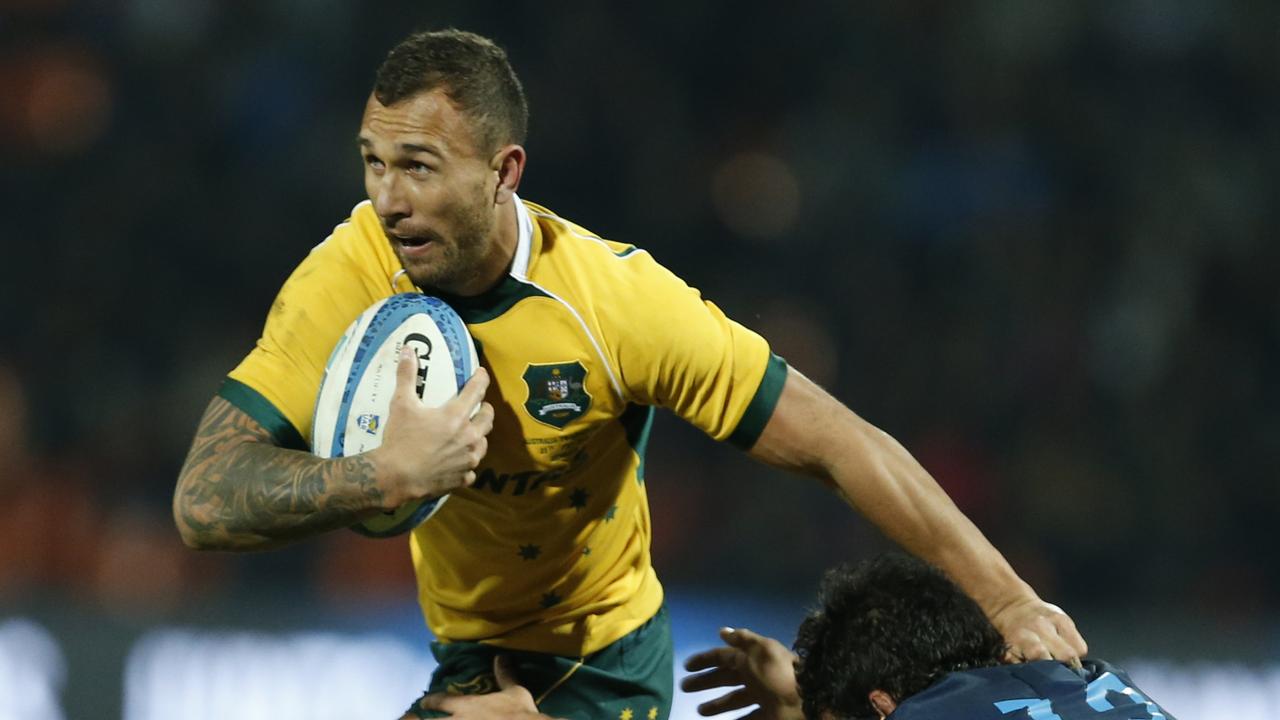 Quade Cooper’s hopes of pulling on the Wallabies jersey for the first time since 2017 appear over. Photo: Getty Images