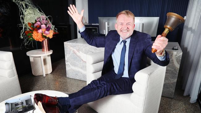 Real Estate icon Greg Hocking has called it quits after decades in the game... or has he?. Picture Rebecca Michael.