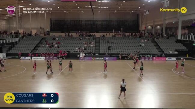 Replay: Netball Queensland U16/U18 State Titles Day 1 - ACU Brisbane North Cougars v Barastoc Panthers (U18)