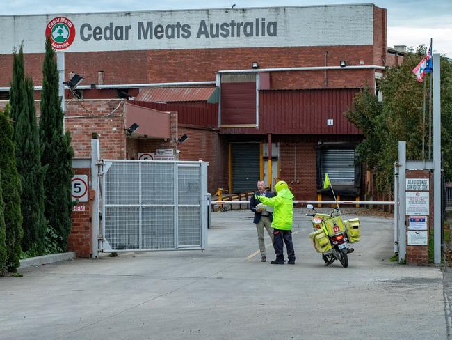 Cedar Meats in the Melbourne suburb of Brooklyn. Picture: Getty Images