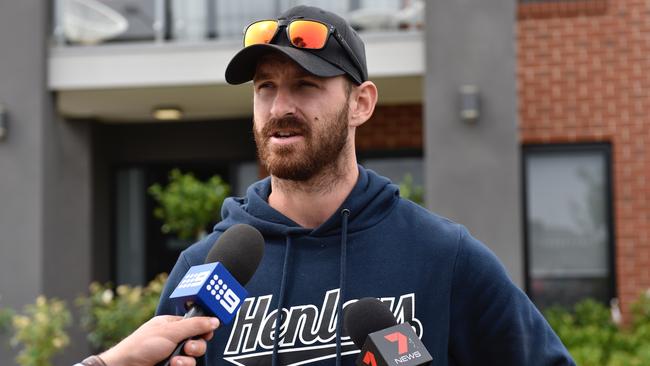 Hawthorn player Brendan Whitecross had his Porsche stolen from his Croydon property overnight.