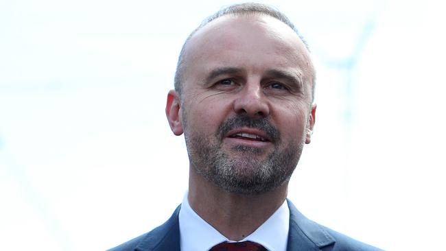 The new Integrity Committee has been created, in part, thanks to ACT Chief Minister Andrew Barr. Picture: Kym Smith