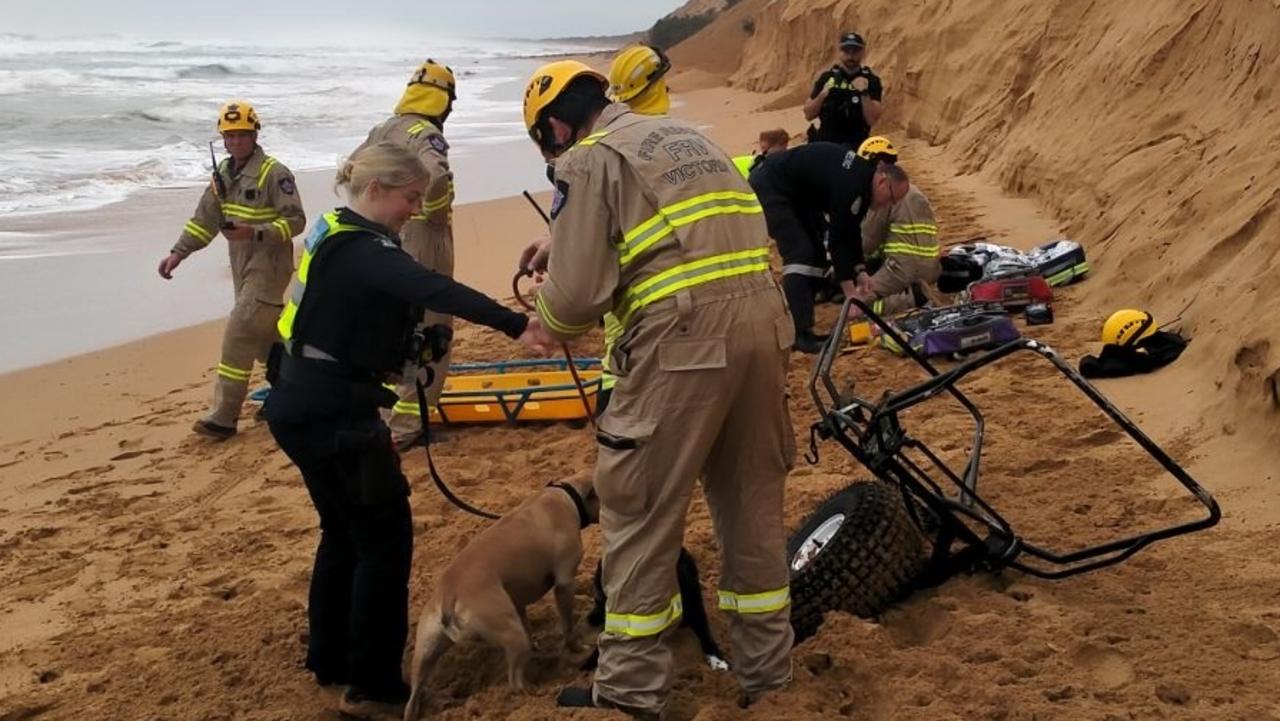 Man breaks both legs on coastal walk